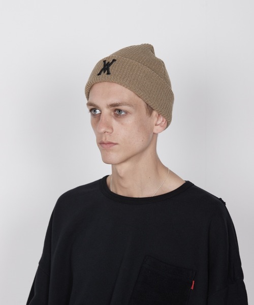 VIRGOwearworks（ヴァルゴウェアワークス）の「CV KNIT（ニットキャップ/ビーニー・メンズ・ブラック/グレー/マスタード/オリーブドラブ・FREE）」の4枚目の写真