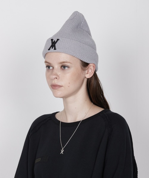 VIRGOwearworks（ヴァルゴウェアワークス）の「CV KNIT（ニットキャップ/ビーニー・メンズ・ブラック/グレー/マスタード/オリーブドラブ・FREE）」の3枚目の写真