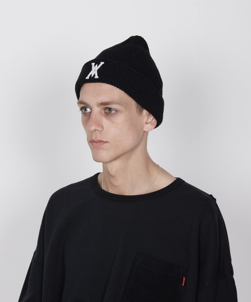 VIRGOwearworks（ヴァルゴウェアワークス）の「CV KNIT（ニットキャップ/ビーニー・メンズ・ブラック/グレー/マスタード/オリーブドラブ・FREE）」の2枚目の写真