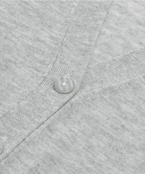 TOKYO SHIRTS（トウキョウシャツ）の「Vネック裾スリット ベーシックニットカーディガン（カーディガン/ボレロ・レディース・ブラック/ホワイト/トップグレー/ライトカーキ/コバルトブルー・M/L）」の22枚目の写真