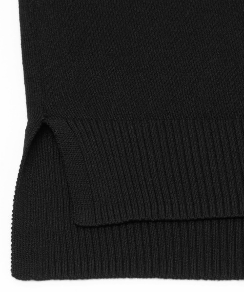 TOKYO SHIRTS（トウキョウシャツ）の「Vネック裾スリット ベーシックニットカーディガン（カーディガン/ボレロ・レディース・ブラック/ホワイト/トップグレー/ライトカーキ/コバルトブルー・M/L）」の17枚目の写真