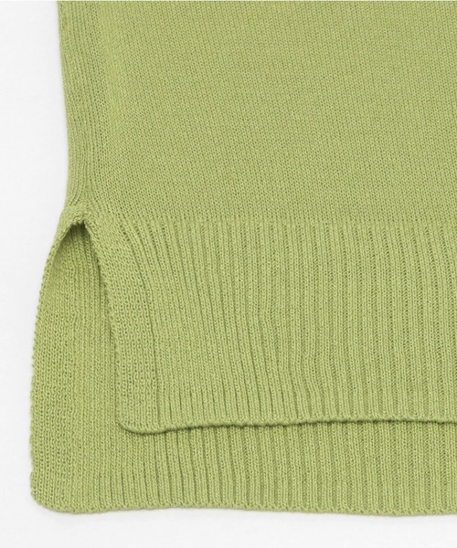 TOKYO SHIRTS（トウキョウシャツ）の「Vネック裾スリット ベーシックニットカーディガン（カーディガン/ボレロ・レディース・ブラック/ホワイト/トップグレー/ライトカーキ/コバルトブルー・M/L）」の21枚目の写真