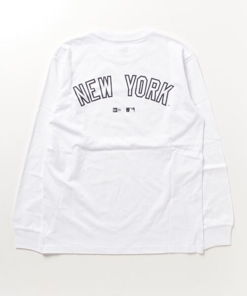 NEW ERA(ニューエラ)の「NEW ERA/ニューエラ ロンT バックプリント クルーネック MLB 13755413/13755418/13755419/13755420/13755421/13755422(Tシャツ/カットソー・メンズ・ホワイト系その他2/ネイビー/グリーン/ホワイト系その他/ベージュ/ブラック・XXL/M/L/XL)」の8枚目の写真