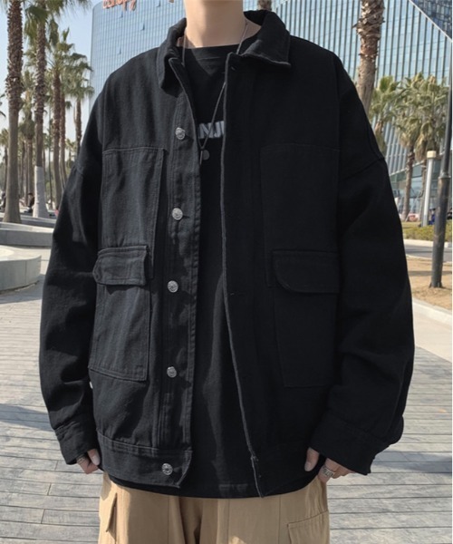 Burner（バーナー）の「【OKUOKU　0909】 デニム / カジュアル / ジャケット oku-outer-706501474303-43 U（デニムジャケット・メンズ・A・M/XXL/L/XL）」の5枚目の写真