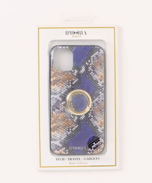 【セール】【IPHORIA アイフォリア】アイフォンケース リング付きケース スマホリング Case for Apple iPhone 11 - Happy ring collection（スマホケース/カバー）｜iphoria（アイフォリア）