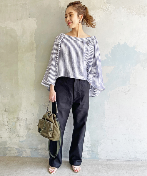 Spick & Span（スピックアンドスパン）の「リネンオフショルダー2WAY 