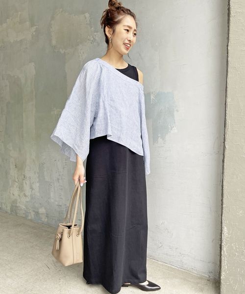 Spick & Span（スピックアンドスパン）の「リネンオフショルダー2WAY