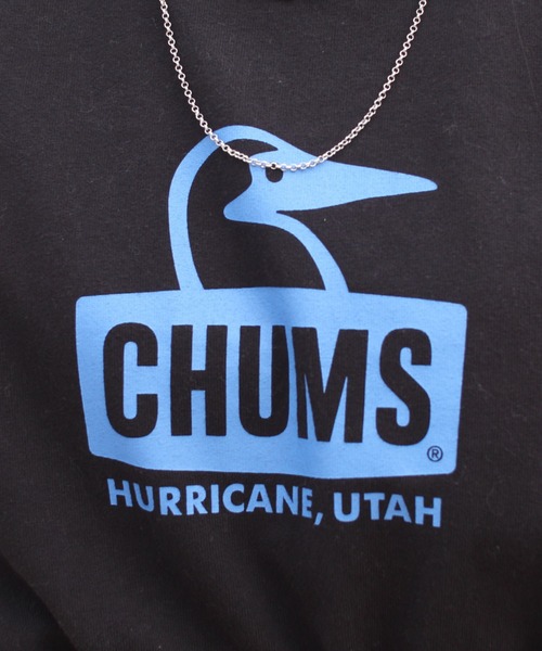CHUMS(チャムス)の「CHUMS/チャムス ブービーフェイスブラッシュドロングスリーブTEE Booby Face Brushed L/S TEE Shirt(Tシャツ/カットソー・メンズ・ホワイト/ネイビー/ブラック・M/XL/L)」の12枚目の写真