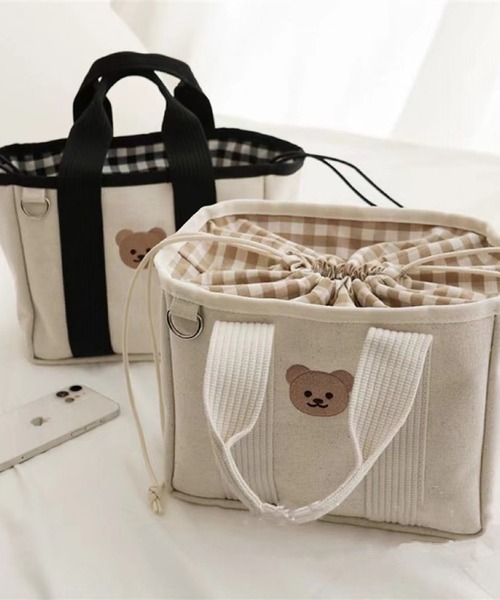 Mignonjour/くまミニトートバッグ M2187（トートバッグ）｜Mignonjour