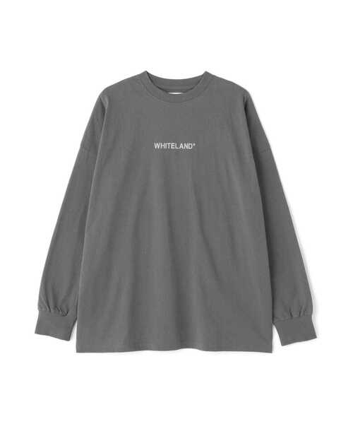 WEB&DEPOT限定】WHITELAND/ホワイトランド/LOGO LST/ロゴ ロンT