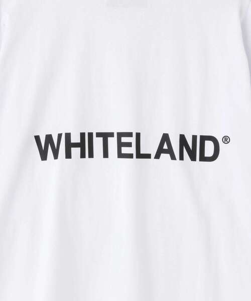 WHITELAND（ホワイトランド）の「【WEB&DEPOT限定】WHITELAND/ホワイトランド/LOGO LST/ロゴ ロンT（Tシャツ/カットソー・レディース・ホワイト/ブラック/カーキ/グレー・SMALL/MEDIUM/LARGE）」の12枚目の写真