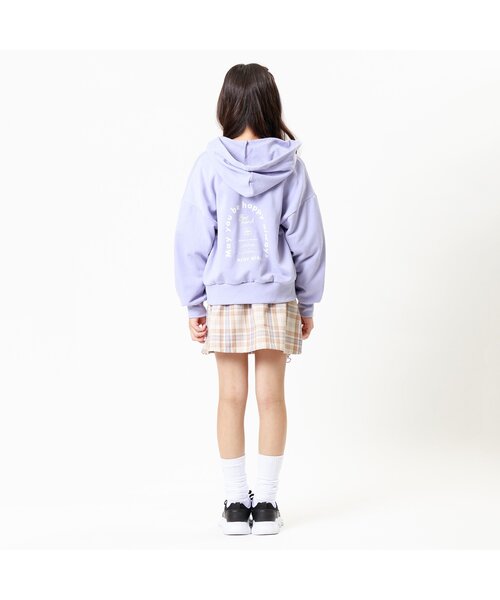 algy(アルジー)の「くまチャーム付きロゴりぼんパーカー(パーカー・キッズ・ベージュ/ラベンダー/ミント・XX-SMALL/X-SMALL/SMALL/MEDIUM)」の5枚目の写真