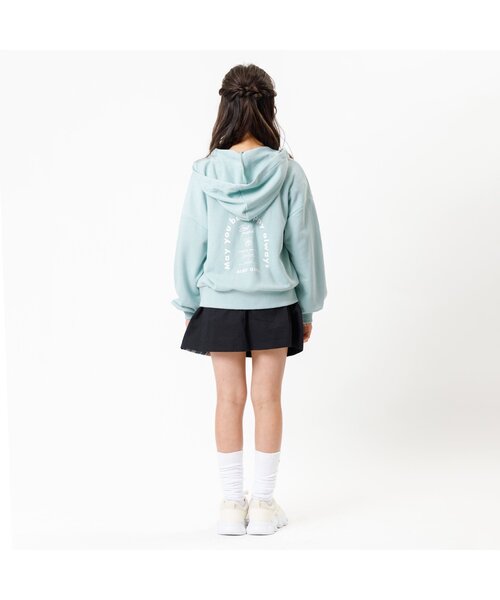 algy(アルジー)の「くまチャーム付きロゴりぼんパーカー(パーカー・キッズ・ベージュ/ラベンダー/ミント・XX-SMALL/X-SMALL/SMALL/MEDIUM)」の7枚目の写真