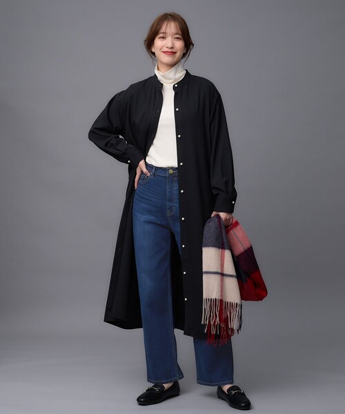 ANY(エニィ)の「【ストレッチ】コンフォート美脚 デニムパンツ(デニムパンツ・レディース・サックスブルー系/ネイビー系・3/2/1)」の14枚目の写真