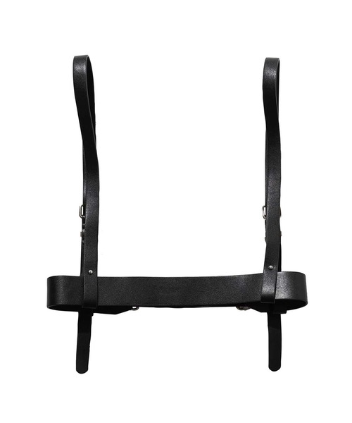 X-girl（エックスガール）の「REMOVABLE SHOULDER STRAP HARNESS（ベルト・レディース・ライトブルー/ブラック・ONE SIZE）」の8枚目の写真