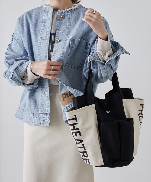 WEB限定/THEATRE PRODUCTS】2WAYガーデンバッグ（トートバッグ