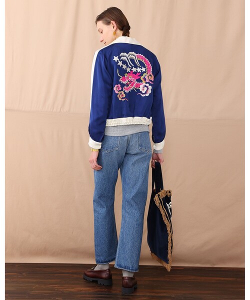 テーラー東洋 × BEAMS BOY / 別注 STAR＆PINK DRAGON SUKA