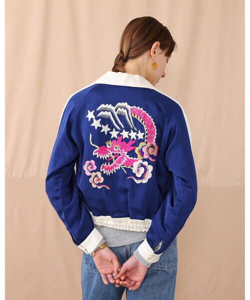 テーラー東洋 × BEAMS BOY / 別注 STAR＆PINK DRAGON SUKA