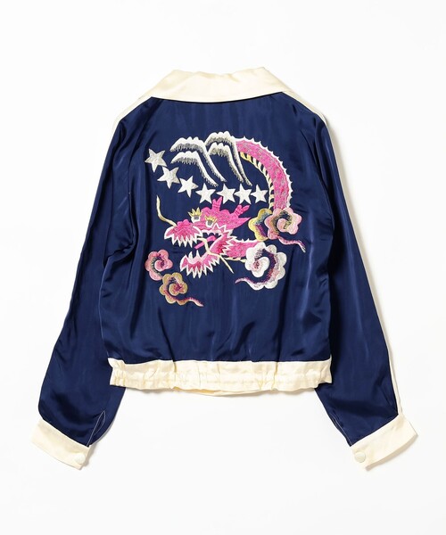 テーラー東洋 × BEAMS BOY / 別注 STAR＆PINK DRAGON SUKA