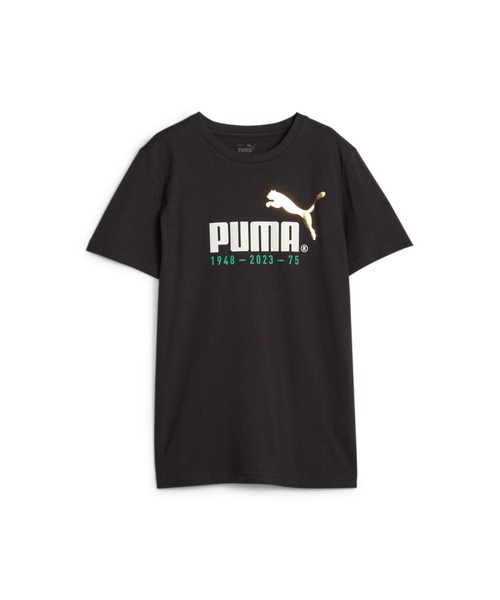 PUMA 滋賀県代表 SHIGA トレセン　シャツ 背番号10　プーマ 県トレ プーマ（PUMA）（メンズ）MWQ 長袖Tシャツ 630169 86 GRN
