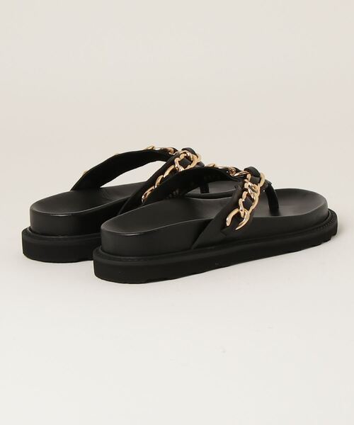 C.E.L.STORE（セルストア）の「CAMINANDO / カミナンド  CHAIN THONG SANDALS 2233W トングサンダル（サンダル・レディース・ブラック・7/6）」の2枚目の写真
