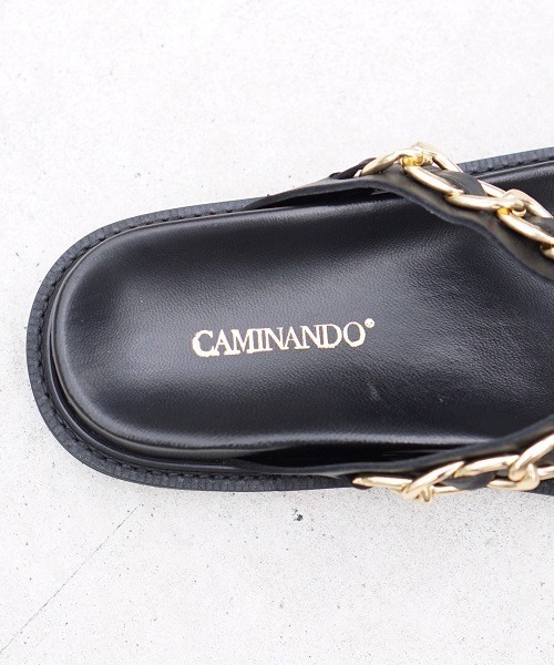 C.E.L.STORE（セルストア）の「CAMINANDO / カミナンド  CHAIN THONG SANDALS 2233W トングサンダル（サンダル・レディース・ブラック・7/6）」の11枚目の写真