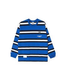AAPE NOW BORDER LONG SLEEVE TEE