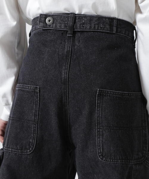 DANKE SCHON(ダンケシェーン)の「【WEB&DEPOT限定】DankeSchon/ダンケシェーン/DENIM PAINTER PANTS(デニムパンツ・メンズ・ブラック/その他4・M/L)」の21枚目の写真