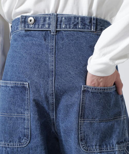 DANKE SCHON(ダンケシェーン)の「【WEB&DEPOT限定】DankeSchon/ダンケシェーン/DENIM PAINTER PANTS(デニムパンツ・メンズ・ブラック/その他4・M/L)」の9枚目の写真