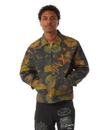 HUF✖️ベティ コラボ　ジャンパー　ジャケット　ブルゾン HUF（ハフ）の「HUF x FIRST DOWN REVERSIBLE JACKET ハフ