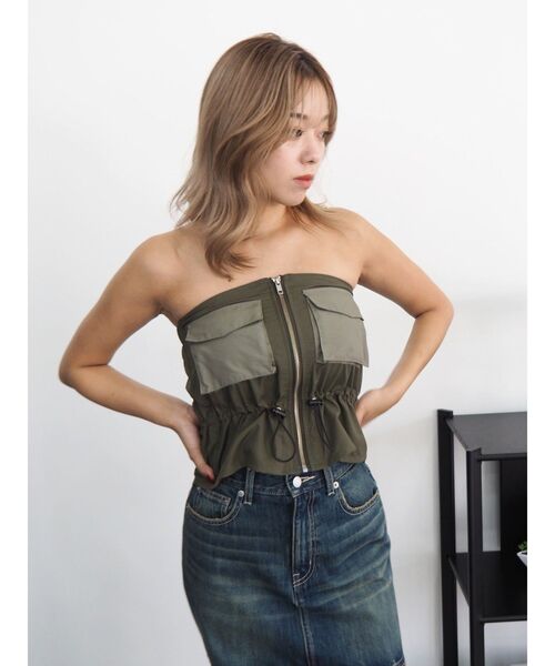 美品Curensologyミリタリービスチェ Curensology（カレンソロジー）の「Curensology(カレンソロジー
