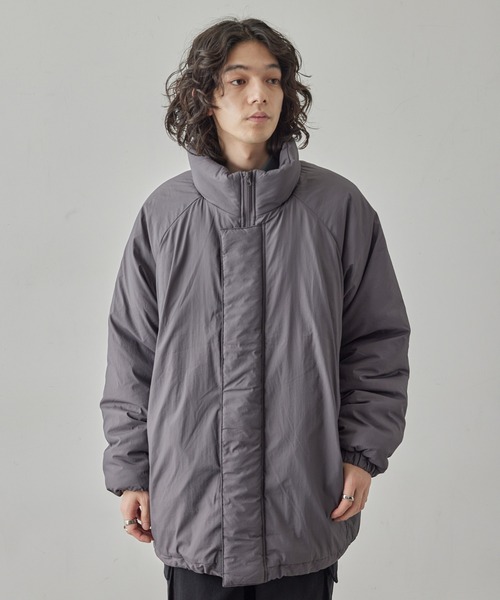 JUNRED(ジュンレッド)の「LOOSE MILITARY ZIP BLOUSON - ルーズミリタリージップブルゾン(ブルゾン・メンズ・ブラック/グレー系その他/チャコールグレー・S/M/L)」の12枚目の写真