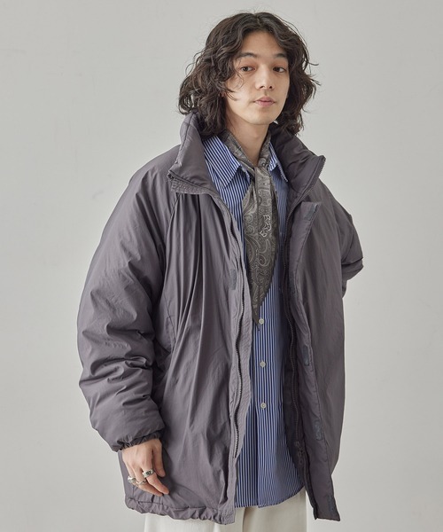 JUNRED(ジュンレッド)の「LOOSE MILITARY ZIP BLOUSON - ルーズミリタリージップブルゾン(ブルゾン・メンズ・ブラック/グレー系その他/チャコールグレー・S/M/L)」の16枚目の写真