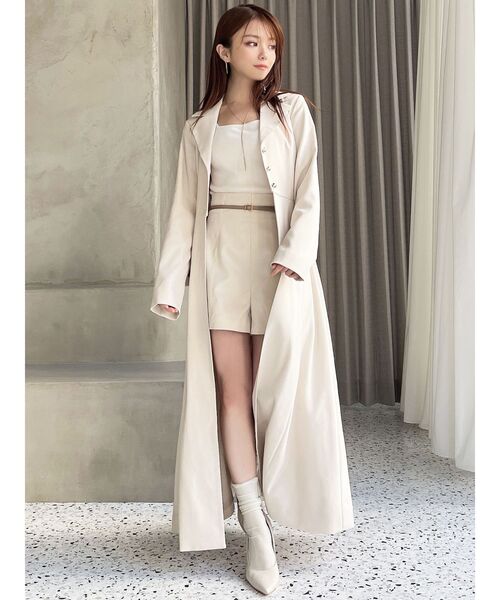 RESEXXY（リゼクシー）の「ハイウエストショートパンツ（その他パンツ・レディース・チャコールグレー/ブラック/アイボリー・FREE）」の22枚目の写真