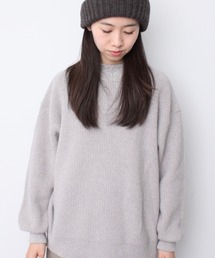 WHITE MAILS（ホワイトメイルズ）の「WASHI&COOMA LAMBS RIB KNIT MOCKNECK SWEATER（ニット/セーター）」