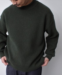 WHITE MAILS（ホワイトメイルズ）の「WASHI&COOMA LAMBS RIB KNIT MOCKNECK SWEATER（ニット/セーター）」