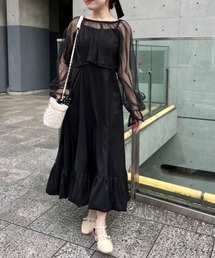 OLIVE des OLIVE | 【WEB限定】マルチウェイバルーンワンピース 1041180050(ドレス)