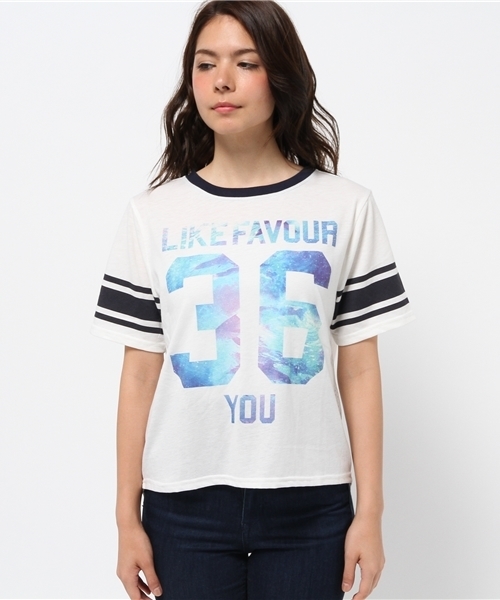 WEGO(ウィゴー)の「WEGO/リゾートメッシュTシャツ(Tシャツ/カットソー・レディース・オフホワイト/その他1・FREE)」の10枚目の写真