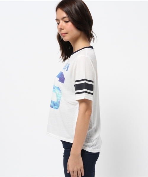 WEGO(ウィゴー)の「WEGO/リゾートメッシュTシャツ(Tシャツ/カットソー・レディース・オフホワイト/その他1・FREE)」の11枚目の写真