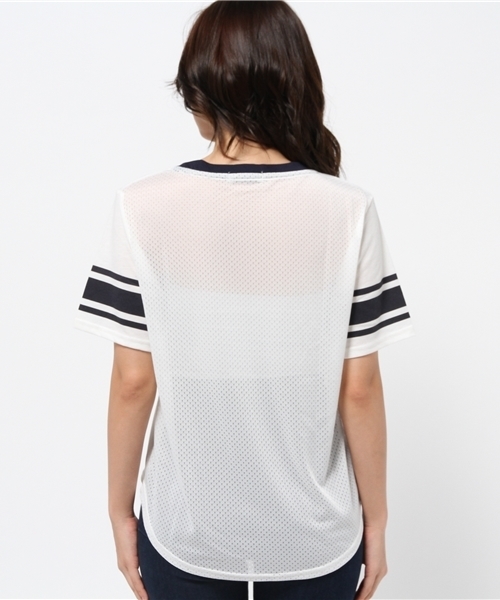 WEGO(ウィゴー)の「WEGO/リゾートメッシュTシャツ(Tシャツ/カットソー・レディース・オフホワイト/その他1・FREE)」の12枚目の写真