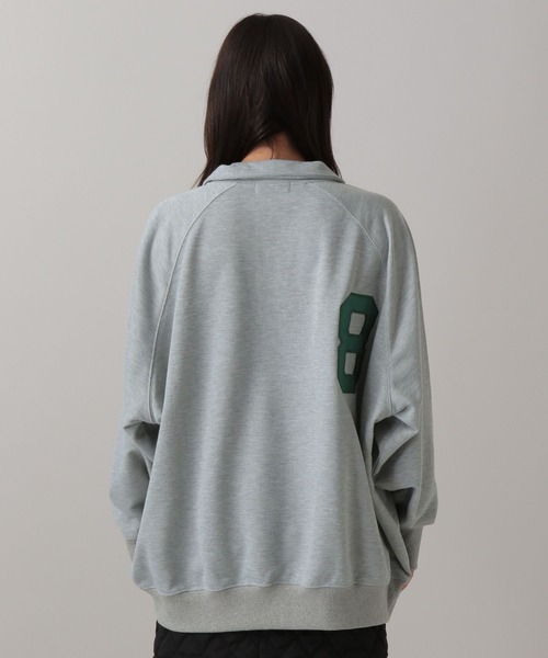 FOREVER 21(フォーエバー トゥエンティーワン)の「スキッパービッグスウェット(スウェット・レディース・ブルー/グレー/ブラック・FREE)」の4枚目の写真