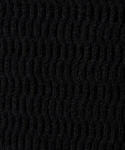 OPAQUE.CLIP（オペークドットクリップ）の「◆ウエーブ柄クルーネックリブニット【洗濯機洗い可】（ニット/セーター・レディース・ナチュラル/ブラック/ホワイト/ブルー・40/38/36/42/34）」の20枚目の写真