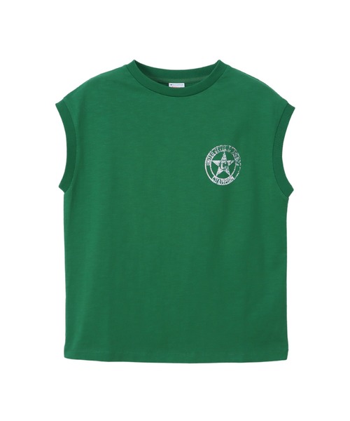 Champion(チャンピオン)の「【Champion/チャンピオン】レディース スリーブレスTシャツ(Tシャツ/カットソー・レディース・ブラック系その他/グリーン系その他/イエロー/ホワイト・MEDIUM/LARGE)」の3枚目の写真