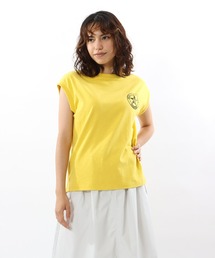 【Champion/チャンピオン】レディース スリーブレスTシャツ