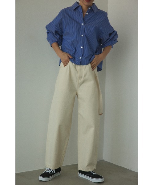 BLACK BY MOUSSY/ブラックバイマウジー　PUNA プナ　ホワイト 楽天市場】PUNA white denim／ブラック バイ マウジー（BLACK BY