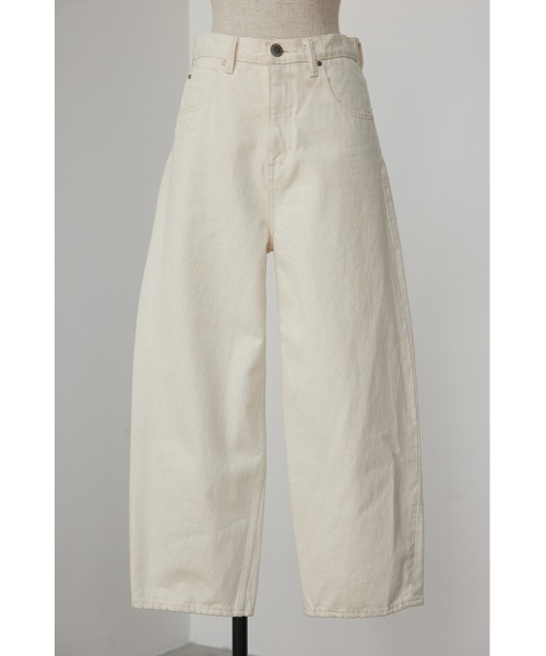 BLACK BY MOUSSY（ブラックバイマウジー）の「PUNA white denim（プナホワイトデニム）（デニムパンツ・レディース・ホワイト・23inch/24inch/25inch/26inch）」の9枚目の写真