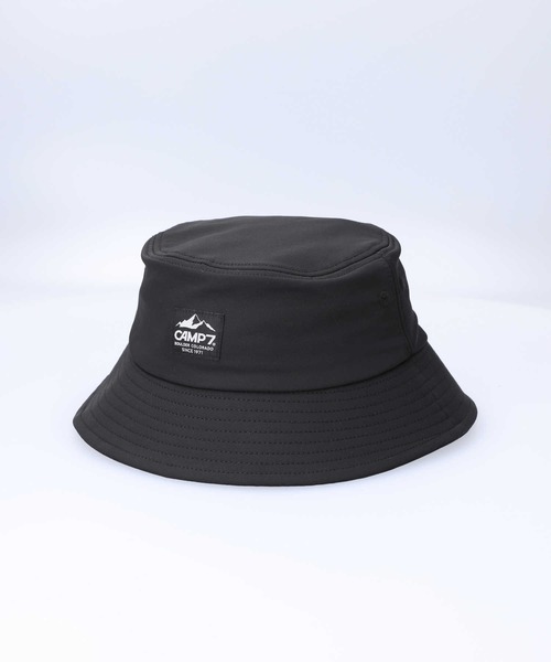 CAMP7（キャンプセブン）の「【CAMP7】ワンポイントロゴハット（ハット・キッズ・ベージュ/ブラック・フリー）」の2枚目の写真