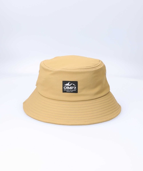 CAMP7（キャンプセブン）の「【CAMP7】ワンポイントロゴハット（ハット・キッズ・ベージュ/ブラック・フリー）」の8枚目の写真