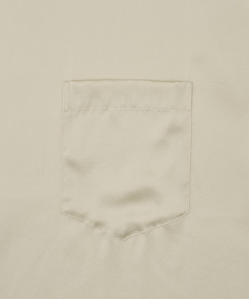 ENCIRCLE/エンサークル】Go to silk shirt/ゴートゥーシルク
