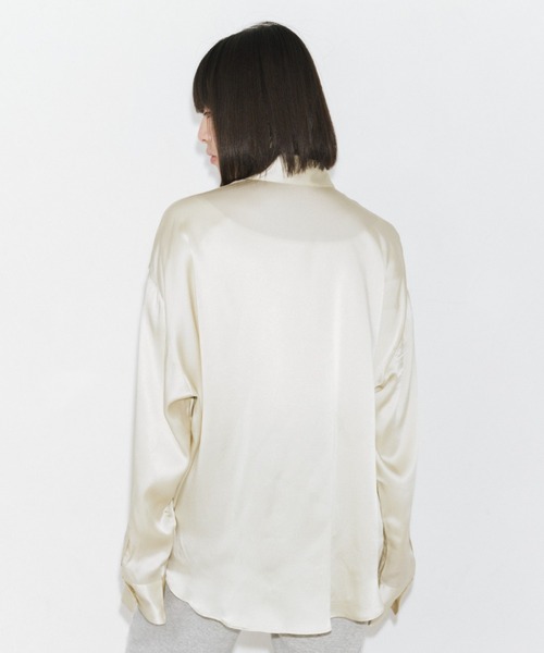 ENCIRCLE/エンサークル】Go to silk shirt/ゴートゥーシルク